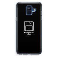 Hello: Samsung Galaxy A6 (2018) Transparant Hoesje