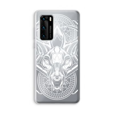 Oh Deer: Huawei P40 Transparant Hoesje