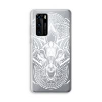 Oh Deer: Huawei P40 Transparant Hoesje