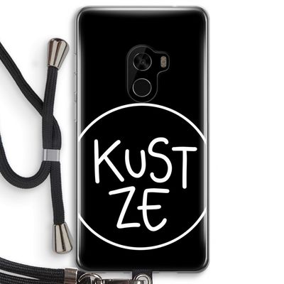 KUST ZE: Xiaomi Mi Mix 2 Transparant Hoesje met koord
