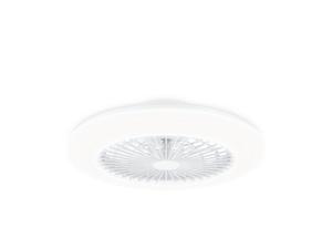 Philips Lighting Amigo Plafondventilator 20 W, 42 W (Ø x h) 490 mm x 137 mm Glittereffect