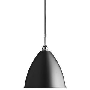 Gubi Bestlite BL9 M 21 Hanglamp - Chroom & Mat zwart