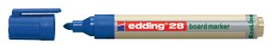Viltstift edding 28 whiteboard Eco rond blauw 1.5-3mm