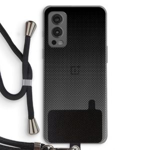 Musketon Halftone: OnePlus Nord 2 5G Transparant Hoesje met koord
