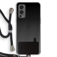 Musketon Halftone: OnePlus Nord 2 5G Transparant Hoesje met koord