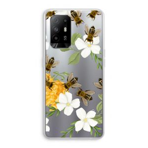 No flowers without bees: Oppo A94 5G Transparant Hoesje