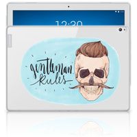 Tablet BackCover Lenovo Tab P10 Gentleman Skull - thumbnail