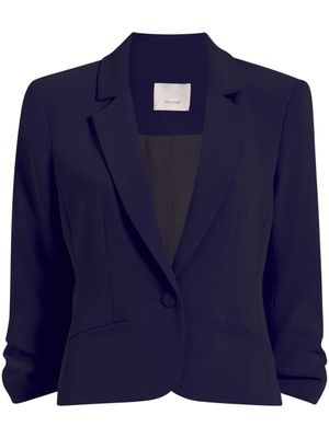 Cinq A Sept blazer à manches trois quarts - Bleu