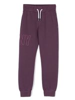 Dkny Kids pantalon de jogging à logo imprimé - Violet