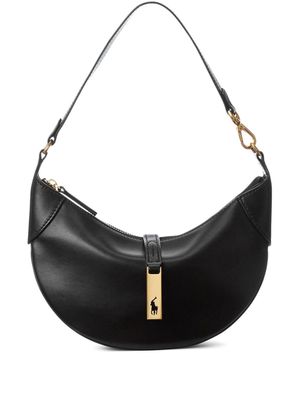 Polo Ralph Lauren mini sac porté épaule Polo ID - Noir