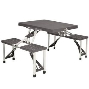 Easy Camp 670410 tuintafel Zwart, Zilver Rechthoekige vorm