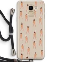 You're so golden: Samsung Galaxy J6 (2018) Transparant Hoesje met koord
