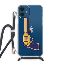 Pew Pew Pew: iPhone 12 Transparant Hoesje met koord