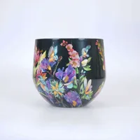 Pot midnight bloom d28h25cm