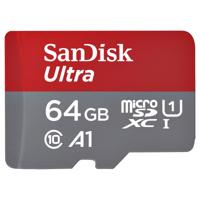 Geheugenkaart sandisk microsdxc ultra 64gb