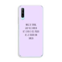 Sprong: Huawei P Smart Pro Transparant Hoesje