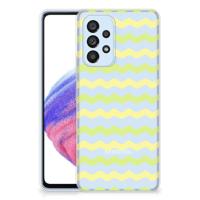Samsung Galaxy A53 5G | TPU bumper | Waves Yellow