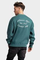 2MORROWSHYPE Structure Sweater Heren Donkergroen - Maat S - Kleur: Groen | Soccerfanshop