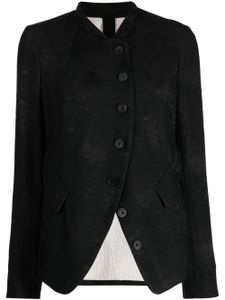 Forme D'expression blazer à effet usé - Noir