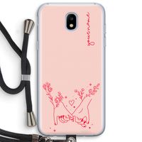 Best Friends: Samsung Galaxy J5 (2017) Transparant Hoesje met koord