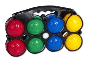 Jeu de boules spel plastic met 8 ballen