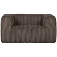 WOOOD Bean Fauteuil - Grove Ribstof - Mud - 74x146x98