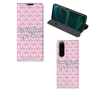 Sony Xperia 5 III Design Case Flowers Pink DTMP