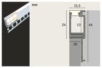 Paulmann 78403 Inbouwprofiel Aluminium (geëloxeerd), Satijn - thumbnail