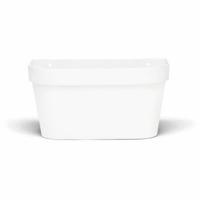 Zelfwaterende bloempot Garden ID Wit