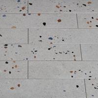 Dateg Wandtegel Terrazzo Mat Grijs 7,5x30 Inhoud doos 0,5m2