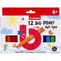Bruynzeel • big point viltstiften 12