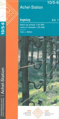 Wandelkaart - Topografische kaart 10/5-6 Topo25 Achel Station | NGI - Nationaal Geografisch Instituut Wandelkaart - Topografische kaart 10/5-6 Topo25 Achel Station | NGI - Nationaal Geografisch Instituut