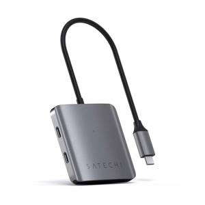 Satechi ST-UC4PHM USB-combi-hub 4 poorten Spacegrijs