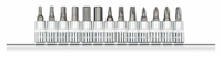 Gedore Dopsleutelschroevendraaier 1/4” | + Rail | 13-dlg - 3300022