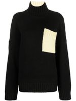 JW Anderson pull à col roulé - Noir - thumbnail