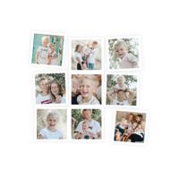 Foto magneten - 5x5 cm - 9 stuks