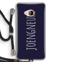 Joengneuh!: HTC U Play Transparant Hoesje met koord