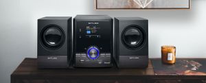 Muse M-50DBT - Micro-audiosysteem met DAB+/FM-radio, CD, USB en bluetooth