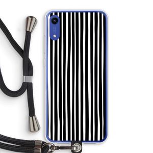 Stripes: Honor Play 8A Transparant Hoesje met koord