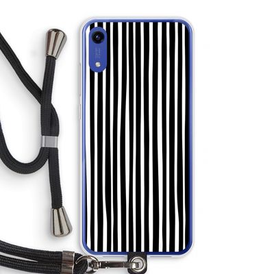 Stripes: Honor Play 8A Transparant Hoesje met koord
