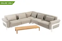 Paloma loungeset met Finn koffietafel 150 X 65 X 25 cm