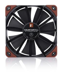 Noctua NF-F12 industrialPPC-3000 PWM Computer behuizing Ventilator 12 cm Zwart, Bruin