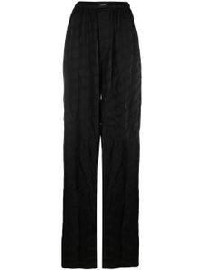 Balenciaga pantalon de pyjama BB Monogram - Noir