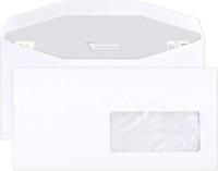500 Enveloppen 114x229mm venster rechts 45x100mm machinegeschikt Clairalfa