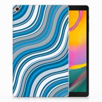 Samsung Galaxy Tab A 10.1 (2019) Hippe Hoes Waves Blue Samsung Galaxy Tab A 10.1 (2019) Hippe Hoes Waves Blue