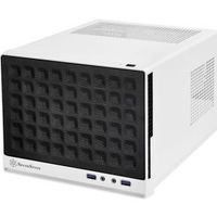Silverstone SG13 Mini-Toren Zwart, Wit - [SST-SG13WB]