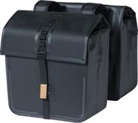 Basil dubbele fietstas Urban Dry 50 liter zwart 17659