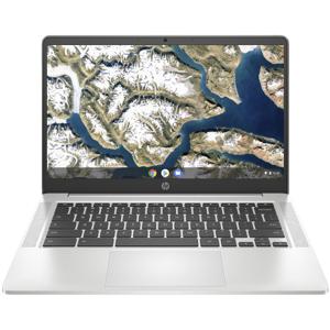 HP Chromebook 14a-na0200nd Intel® Celeron® N N4120 35,6 cm (14") Full HD 4 GB LPDDR4-SDRAM 64 GB eMMC Wi-Fi 5 (802.11ac) ChromeOS Zilver