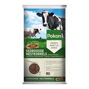 Pokon gedroogde mest korrel 20kg