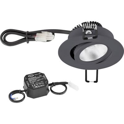 EVN PC20N91602 LED-inbouwlamp LED LED vast ingebouwd 8.4 W Antraciet EVN PC20N91602 LED-inbouwlamp LED LED vast ingebouwd 8.4 W Antraciet
